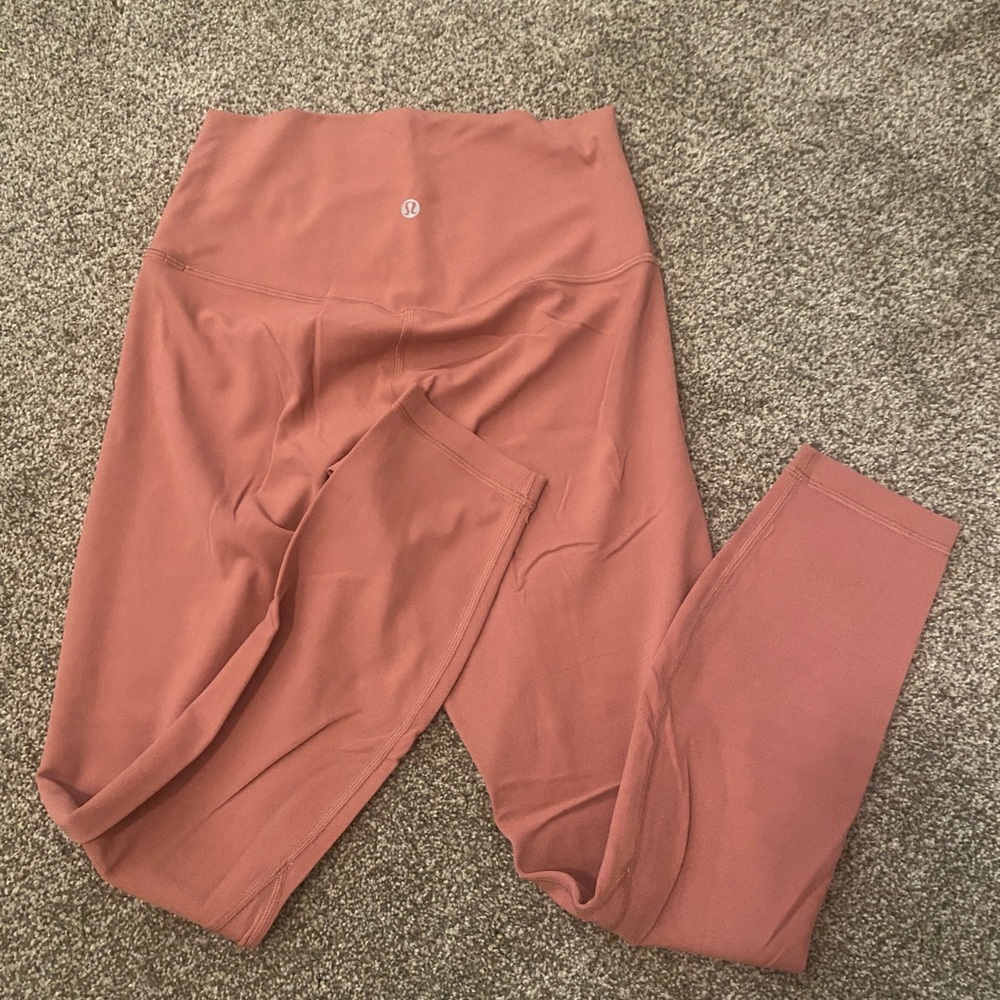Lululemon 25 inch align leggings size 6